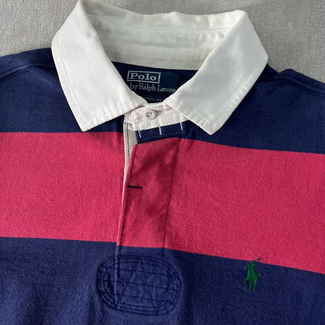 100 폴로랄프로렌 스트라이프 럭비티  상품이미지2
