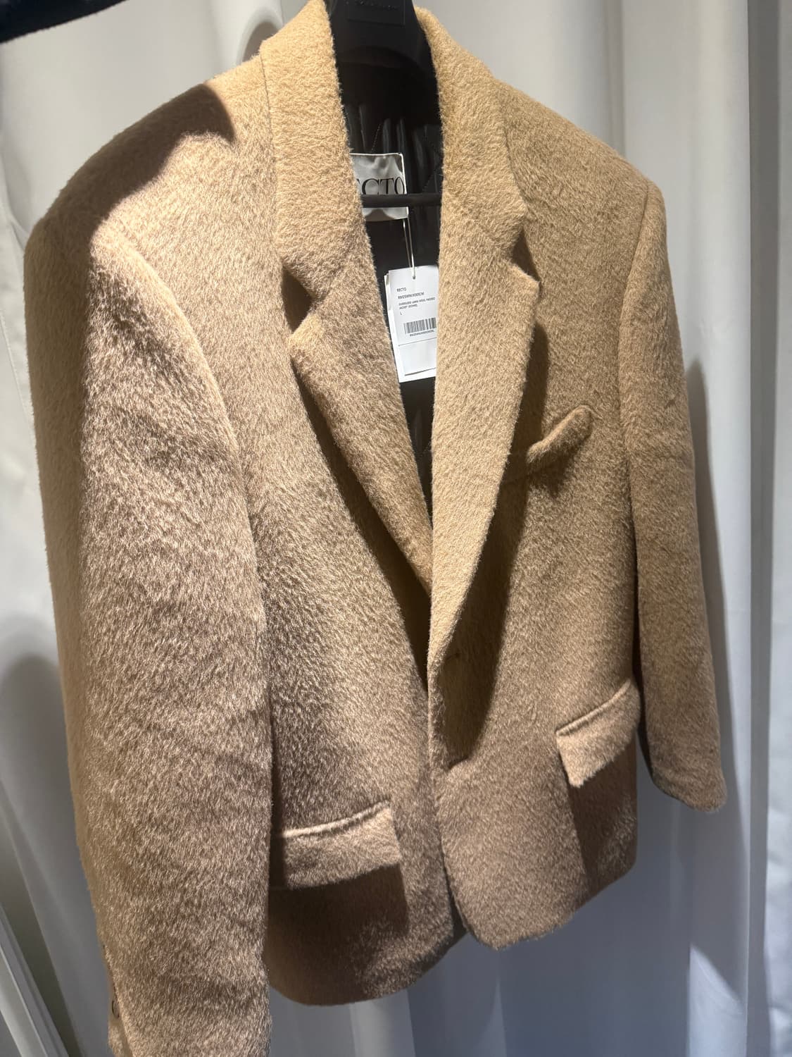 렉토 Lecto LAMA WOOL PADDED JACKET (새상 상품이미지1