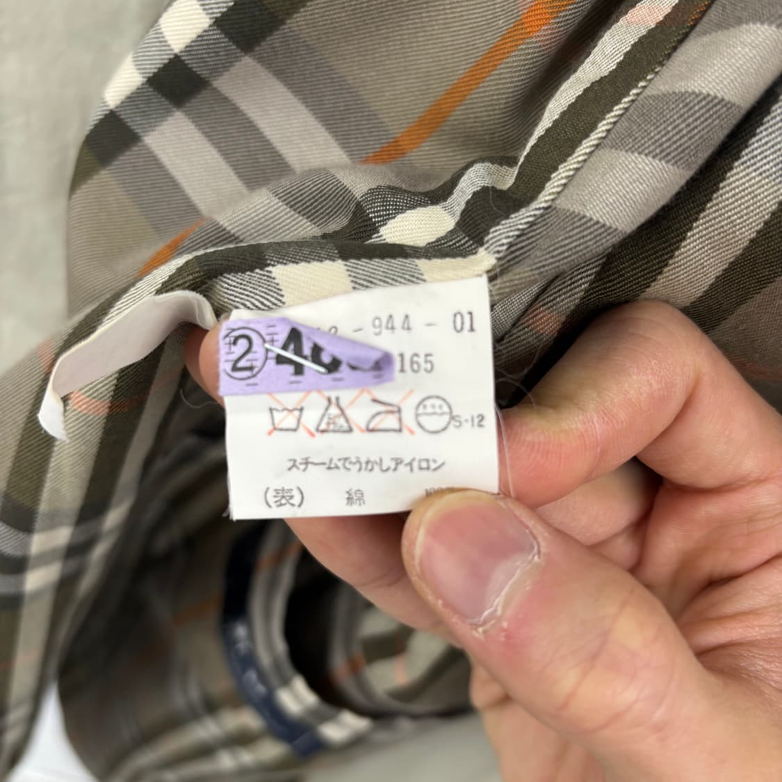 버버리 베이지 롱 트렌치 코트 M 상품이미지9