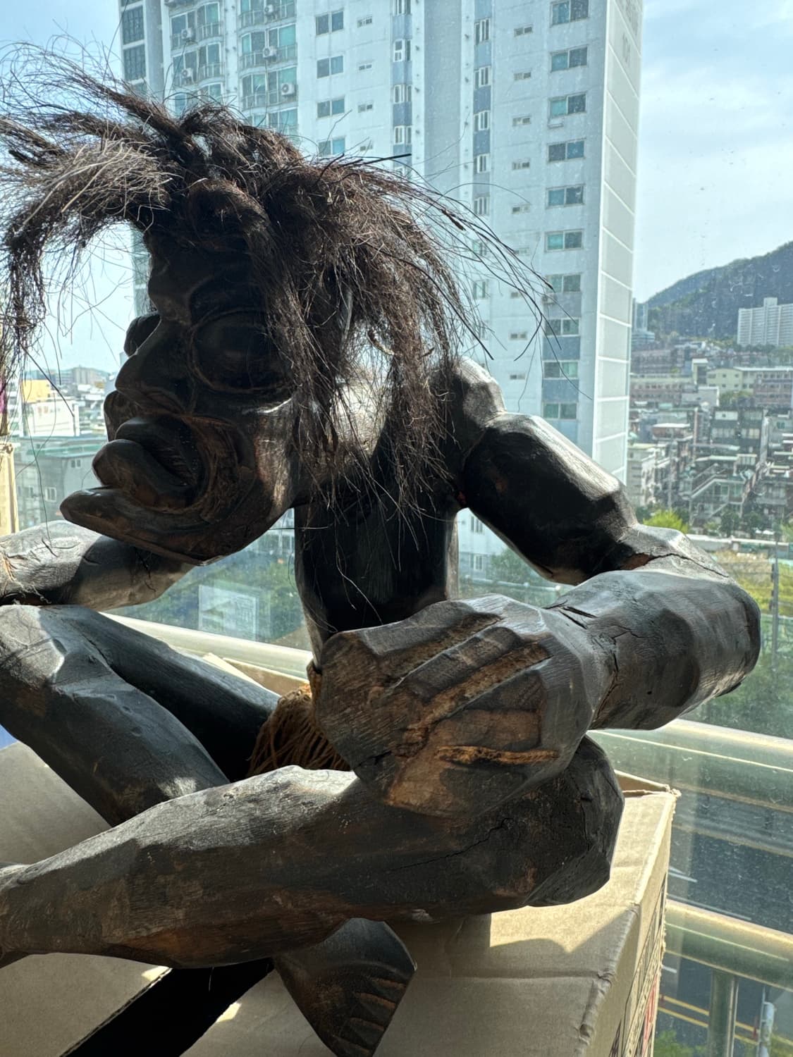 남태평양 피지 구매 목각인형 2개 일괄 상품이미지7