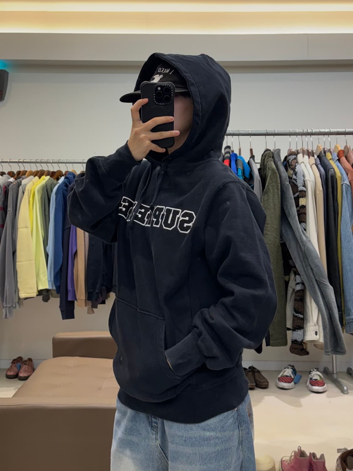 18ss 슈프림 스펠아웃 후드 상품이미지7