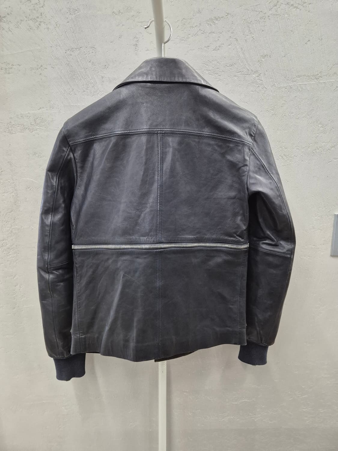 디젤 블랙골드 가죽 라이더 자켓 44 상품이미지9