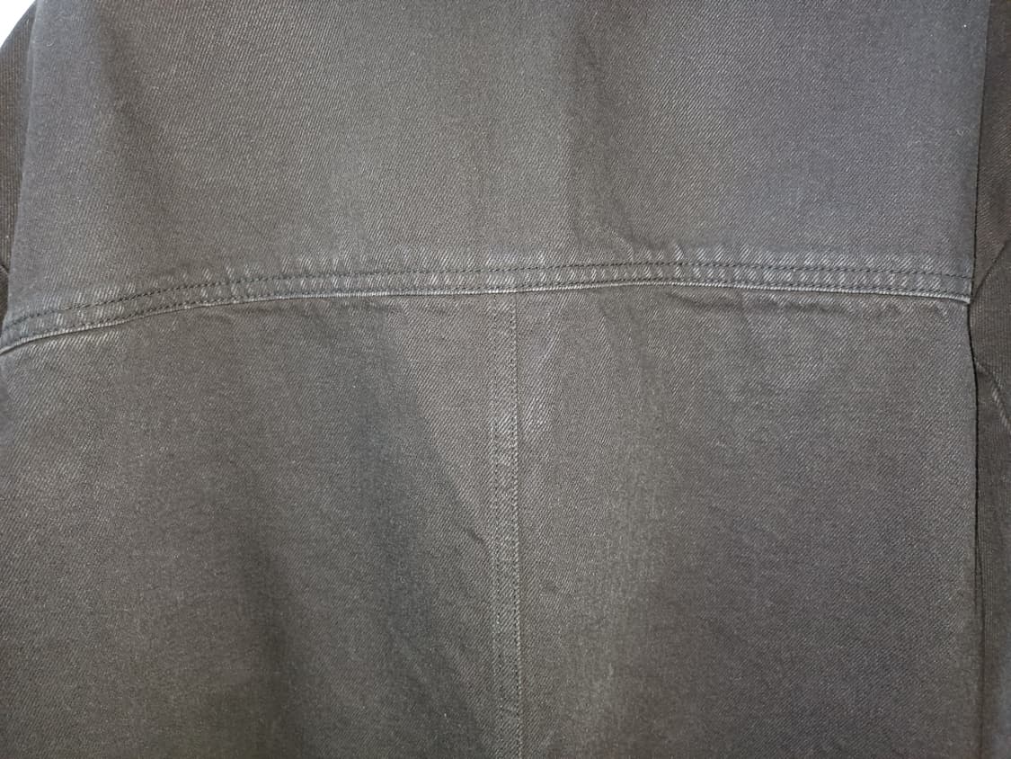 쿠어 / 미니멀 데님 자켓 블랙 / S 상품이미지5