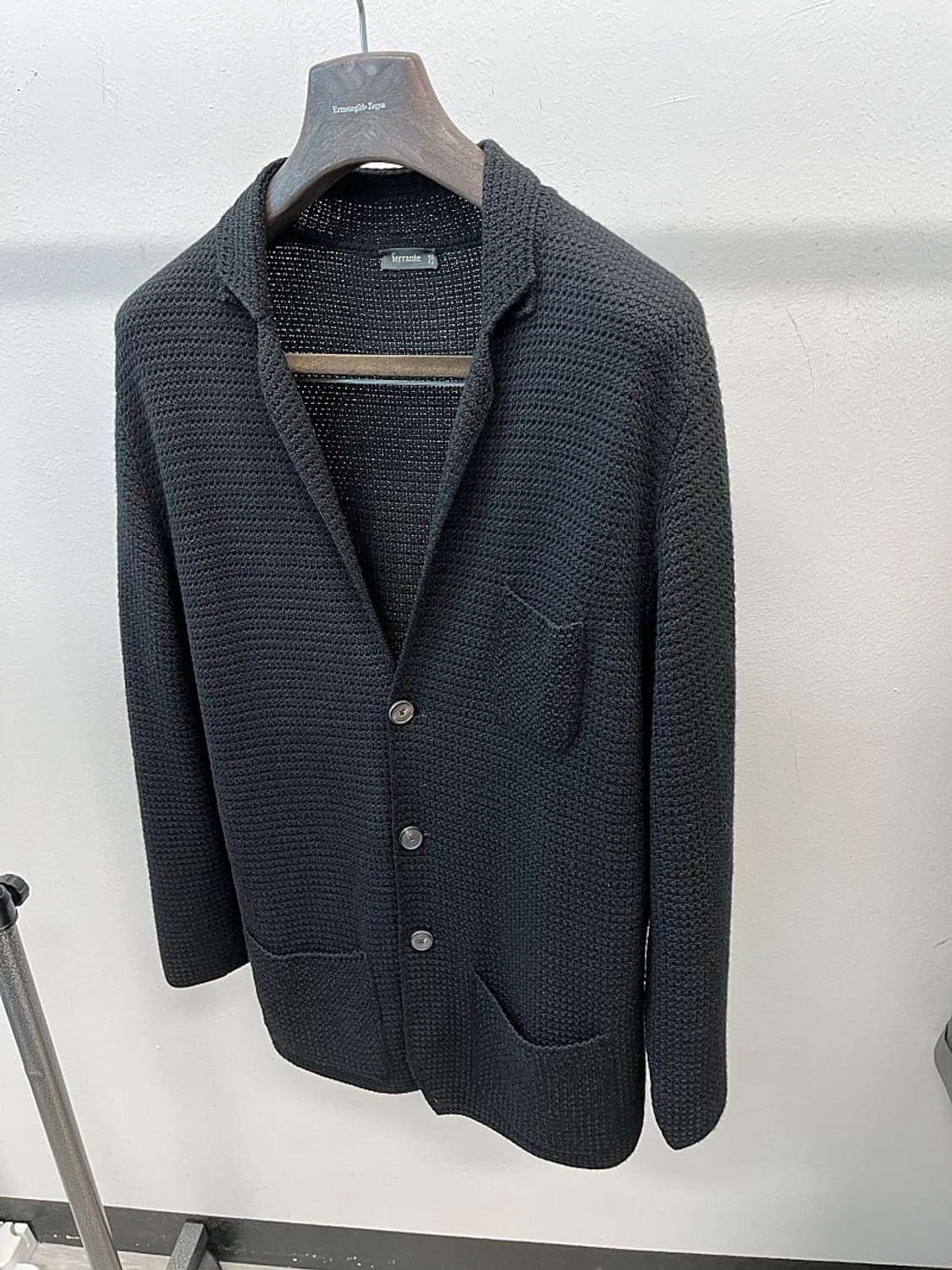 105) 페란테 이태리 와플 니트가디건 상품이미지1