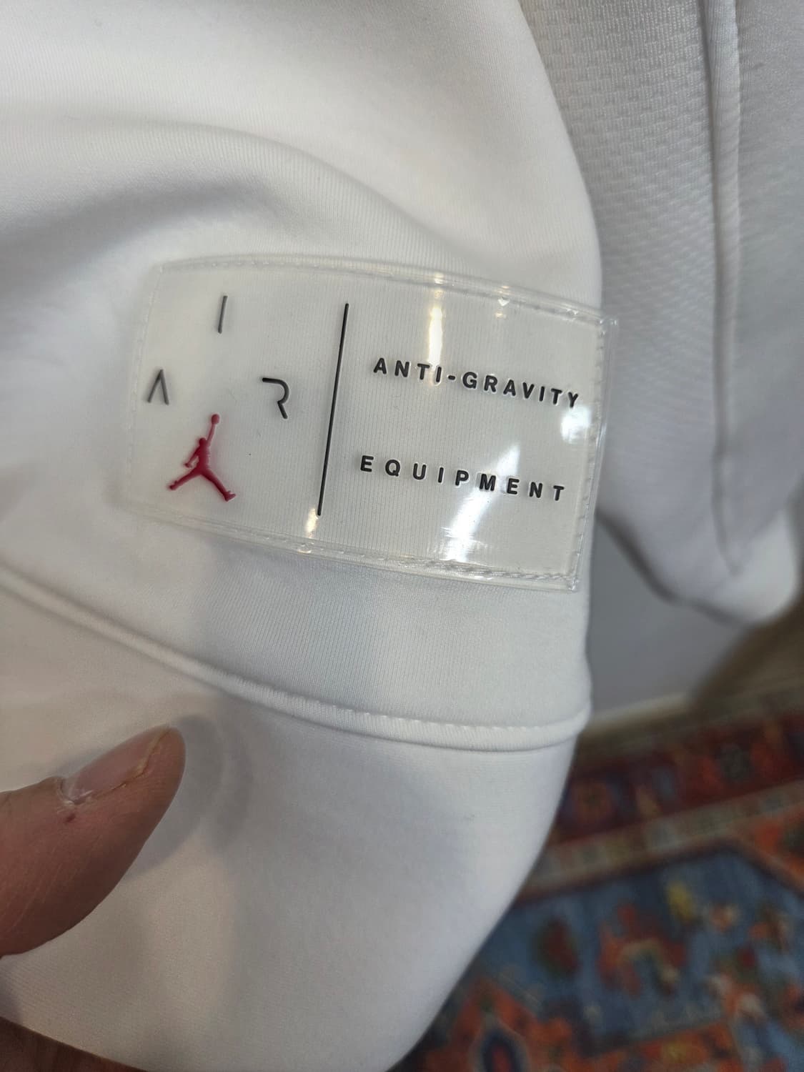 조던 에어플리스 아노락 후드티 m 상품이미지5