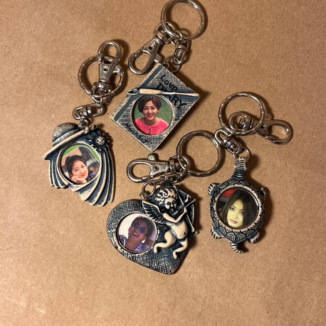 빈티지 포토프레임 키링 상품이미지1