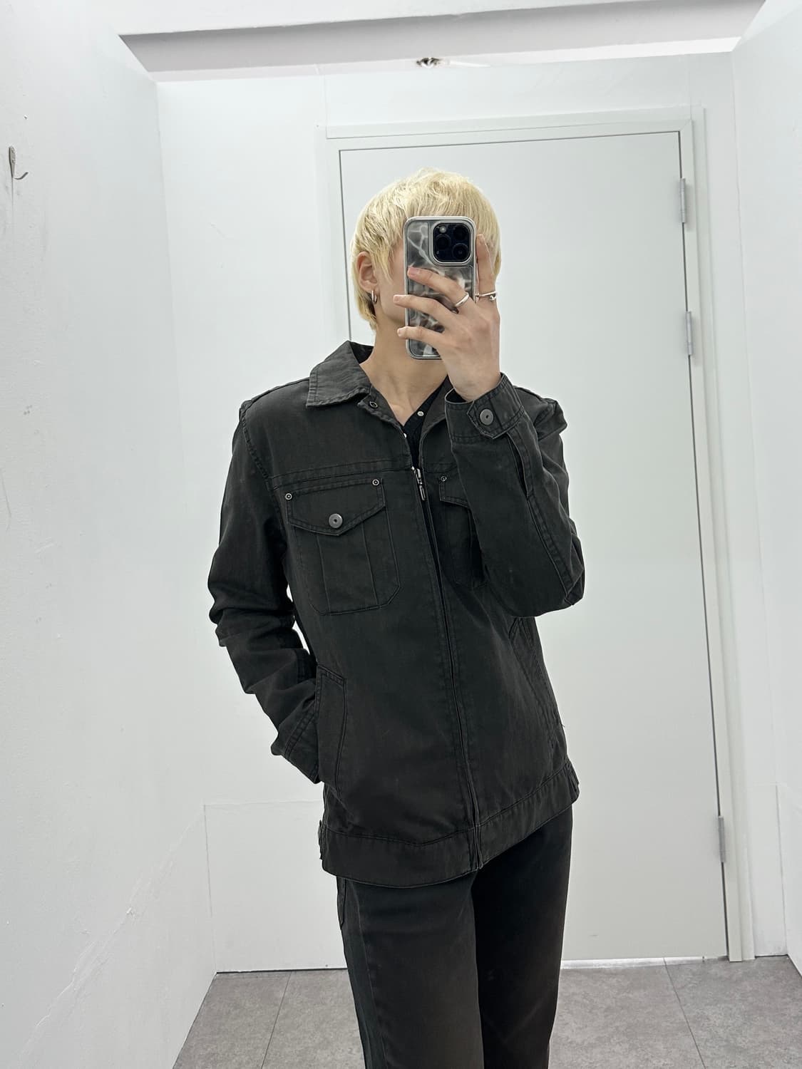 Create barefoot grunge khaki brown jacke 상품이미지1