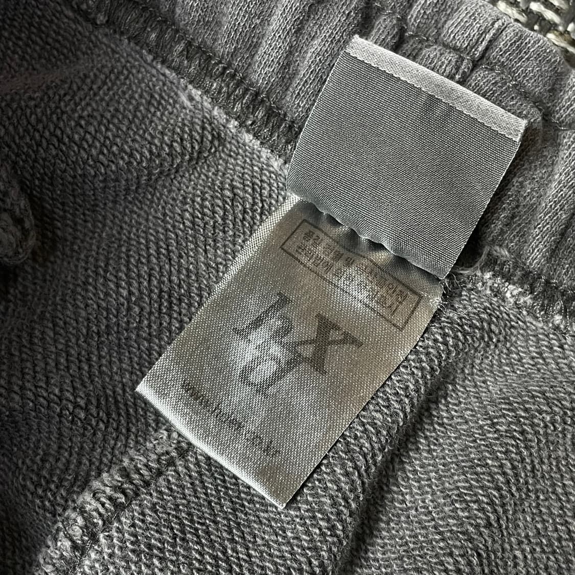 (밴딩) HDEX 그레이 트레이닝 하프 팬츠 M 상품이미지5