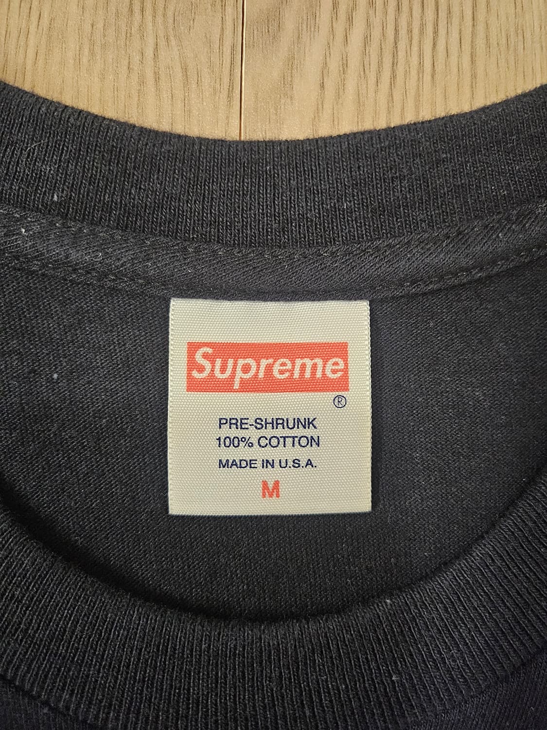 슈프림 모리세이 16SS 반팔 블랙 상품이미지3