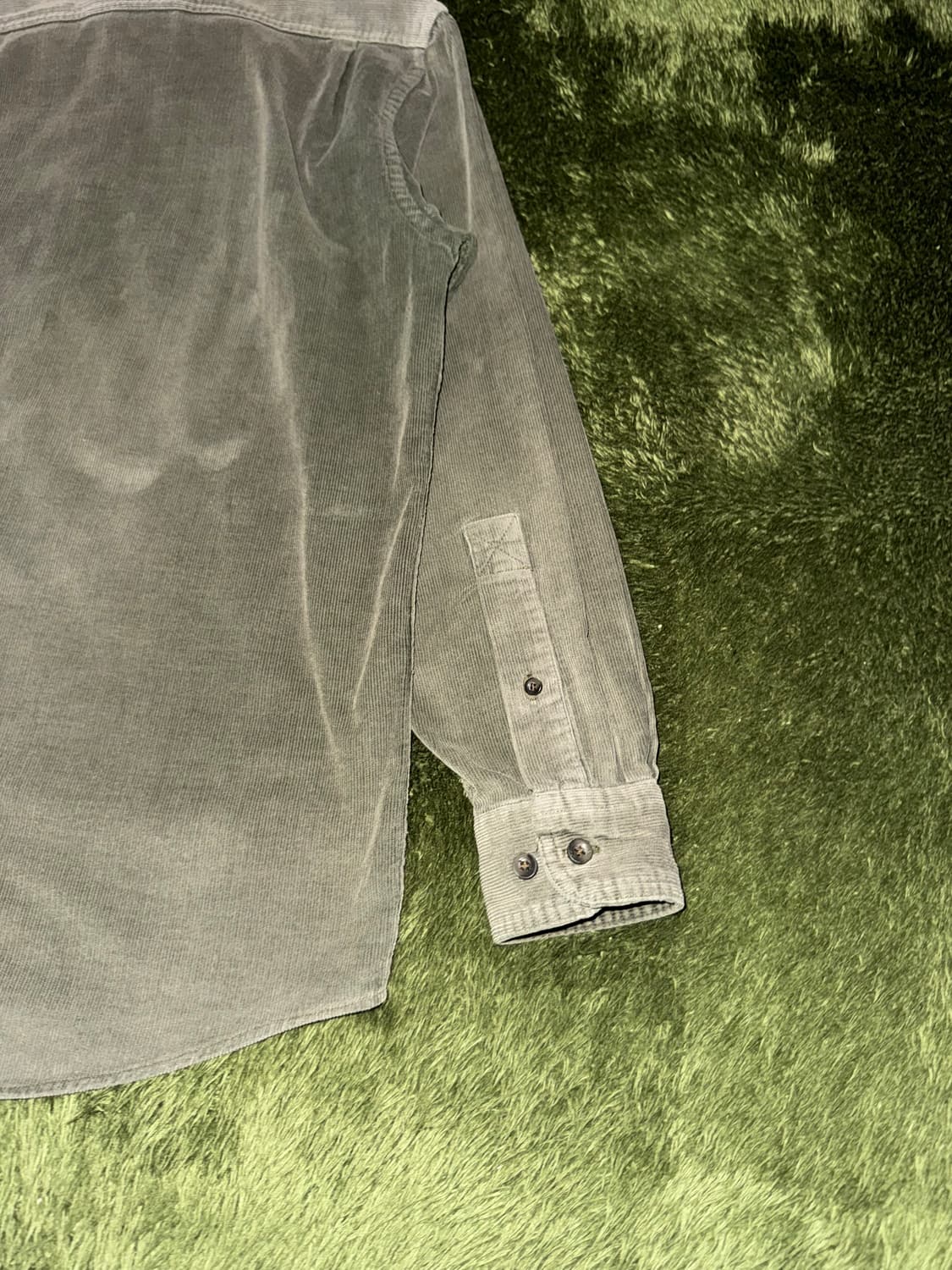 [S] VTG L.L.Bean 엘엘빈 포켓 디테일 코듀로이 셔츠 올리브 상품이미지9