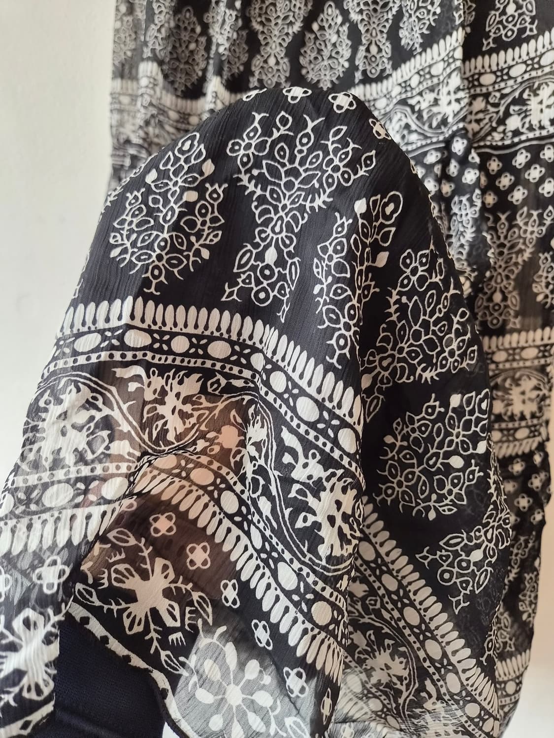 일본수입 여성 밴딩에스닉롱스커트 M사이즈 상품이미지6