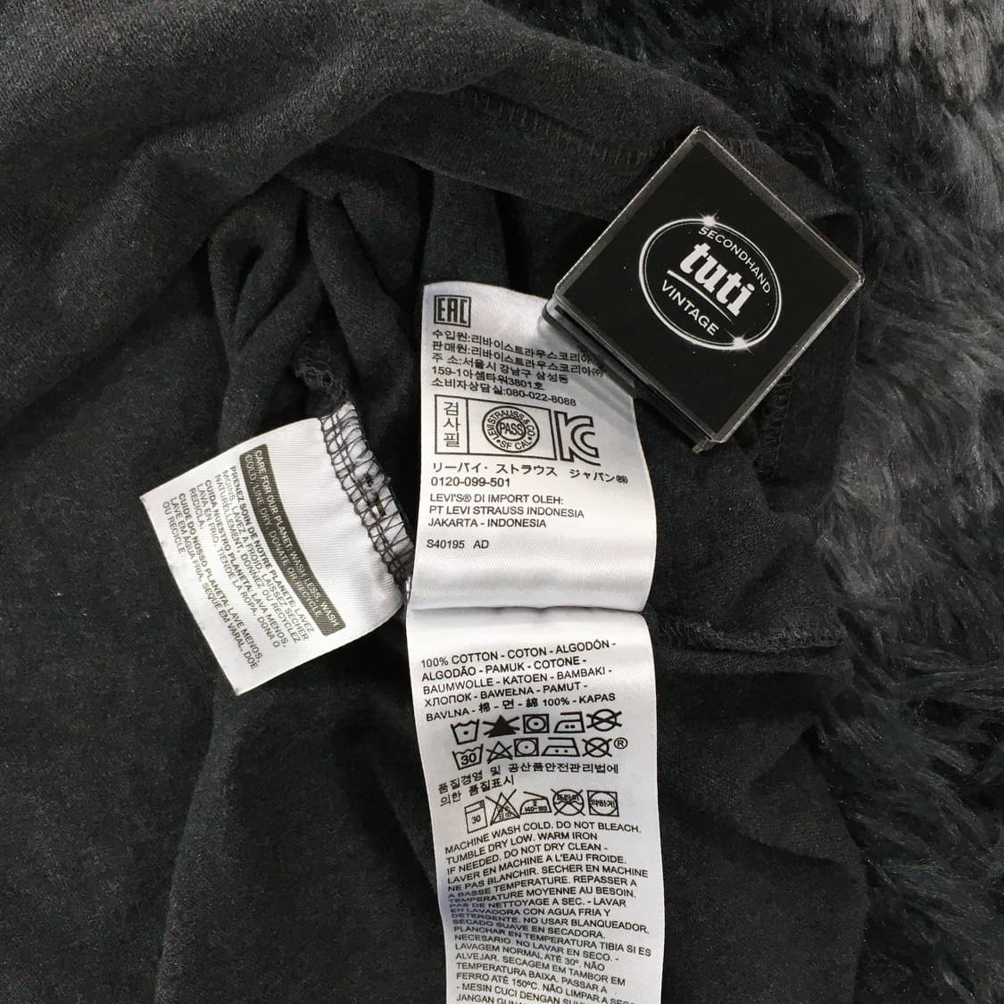 투티/0207 리바이스 호랑이 프린팅 샌프란시스코 반팔티  상품이미지8