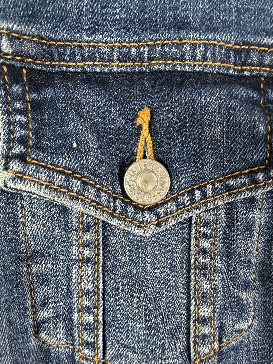 리바이스(Levi's) 빈티지 데님 베스트 S 상품이미지6