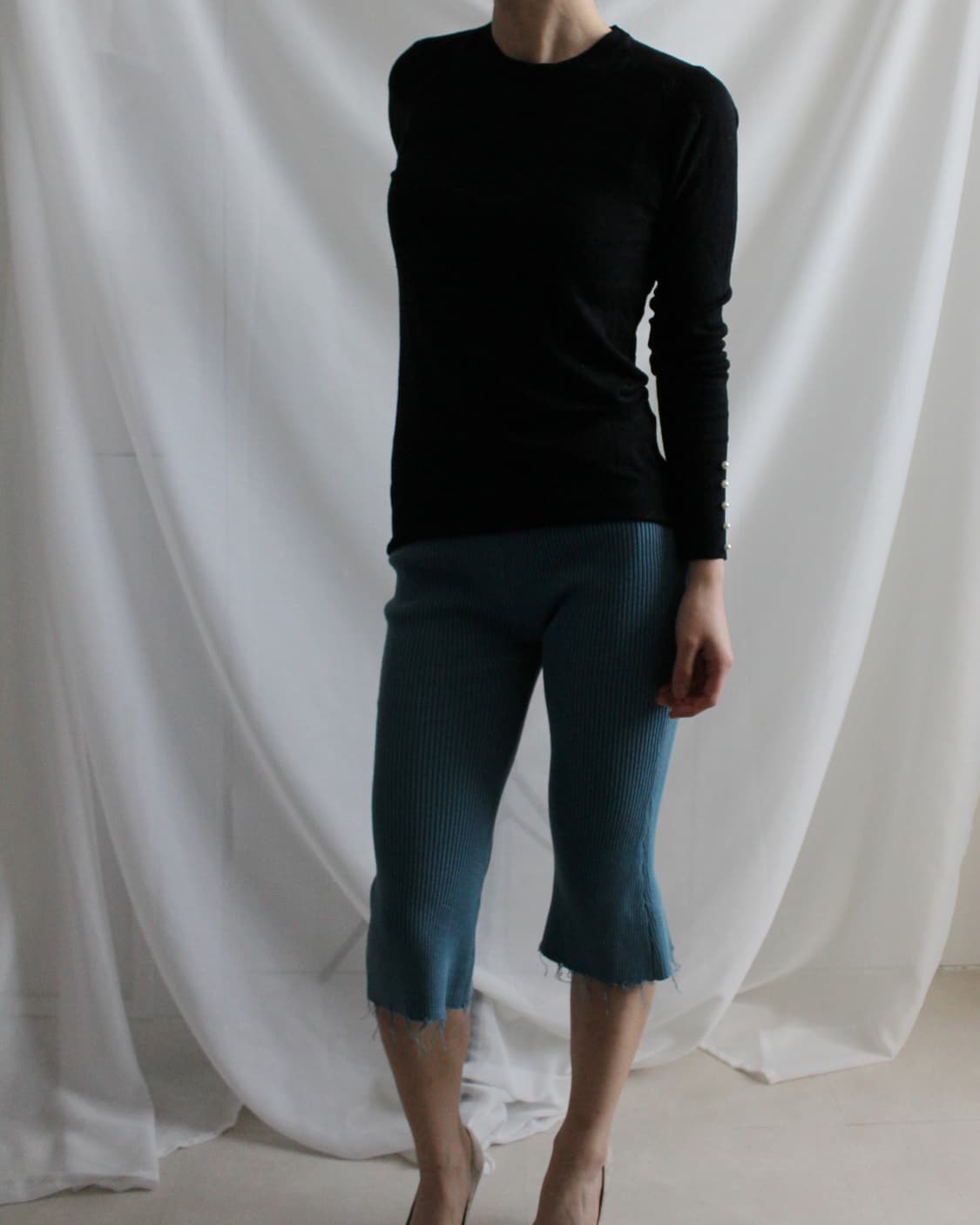 퍼버즈 립 라인 5부 팬츠 상품이미지8