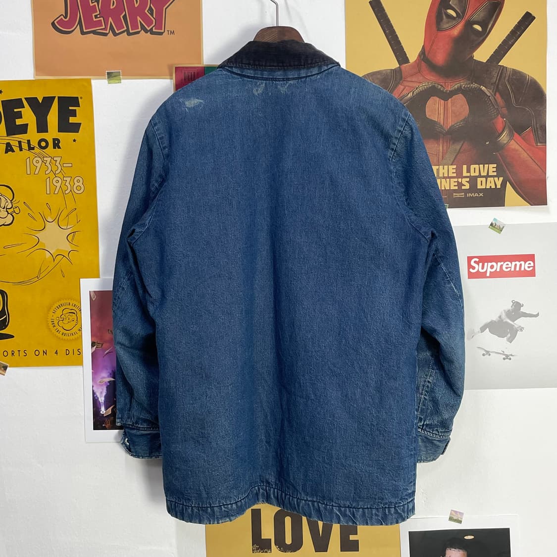 [M]WRANGLER 랭글러 블랭킷 데님 초어 자켓 상품이미지8