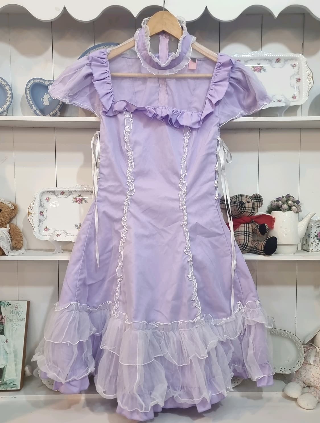 바디라인 라벤더프릴 로리타 원피스 상품이미지1