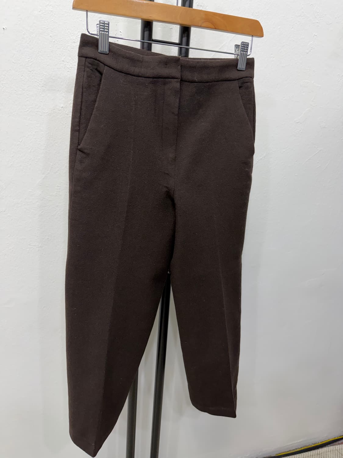 정품) 띠어리 여성 모재질 기본 슬랙스 팬츠 0 상품이미지2