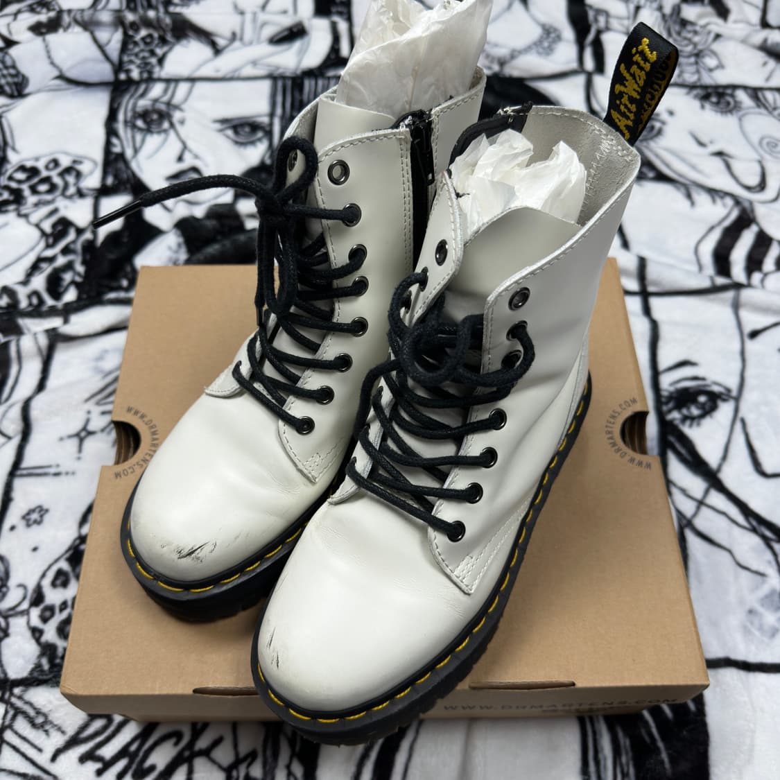 닥터마틴 제이든 화이트 상품이미지1
