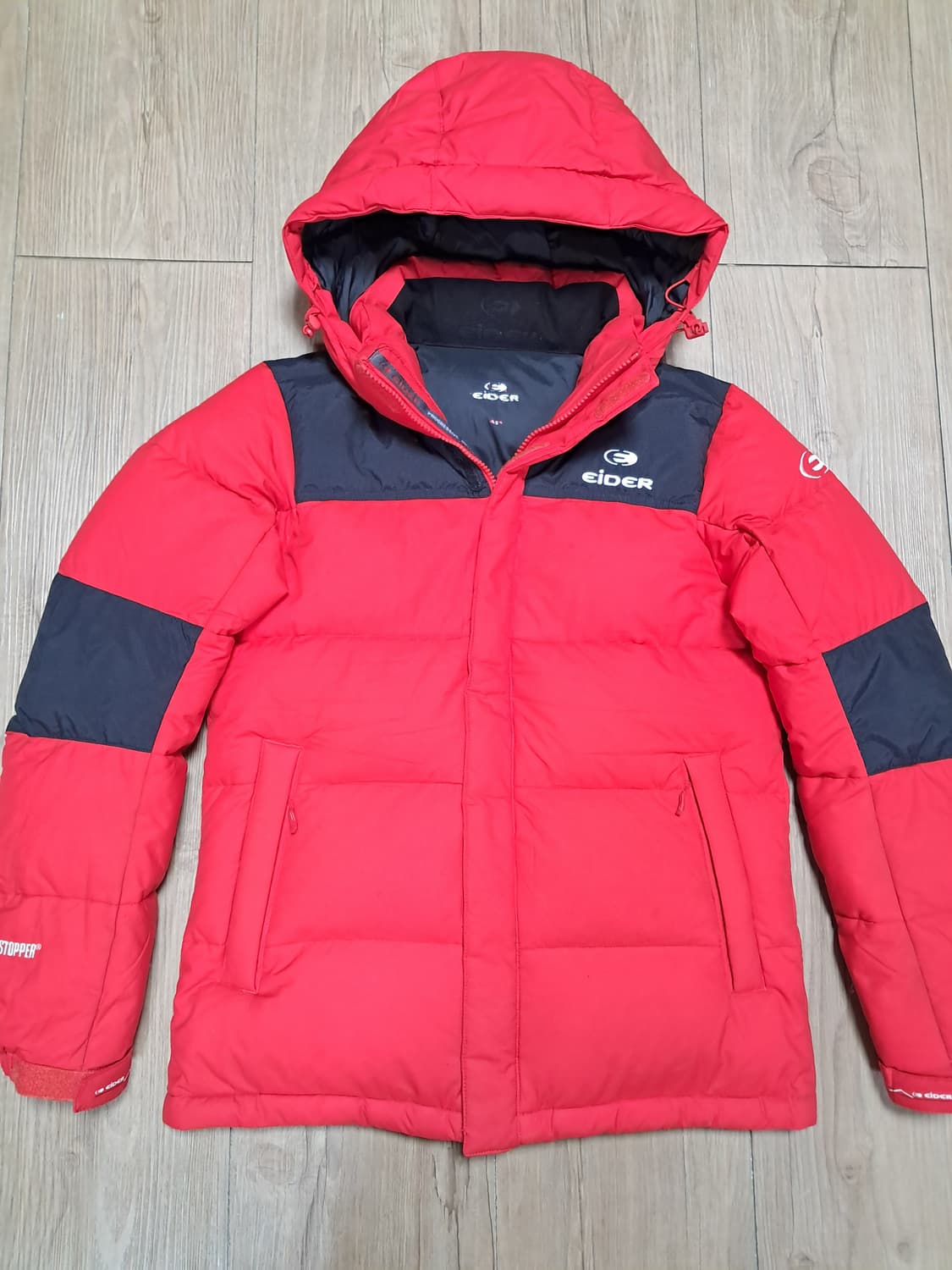 아이더 여성 숏패딩 S 상품이미지3