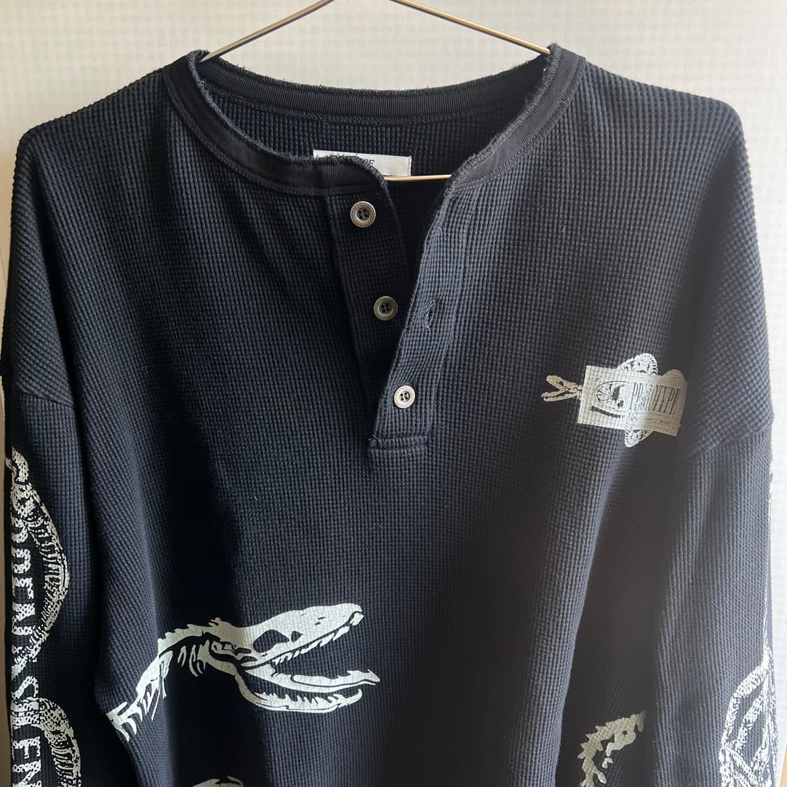 프로토타입 스네이크 헨리넥 M 블랙 상품이미지4