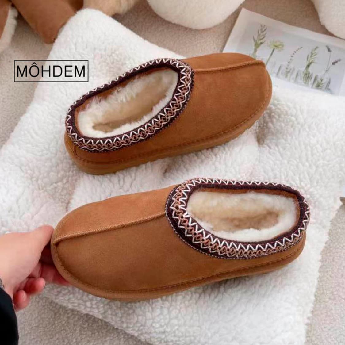 [한정수량] 타스 어그 뮬 블로퍼 상품이미지5