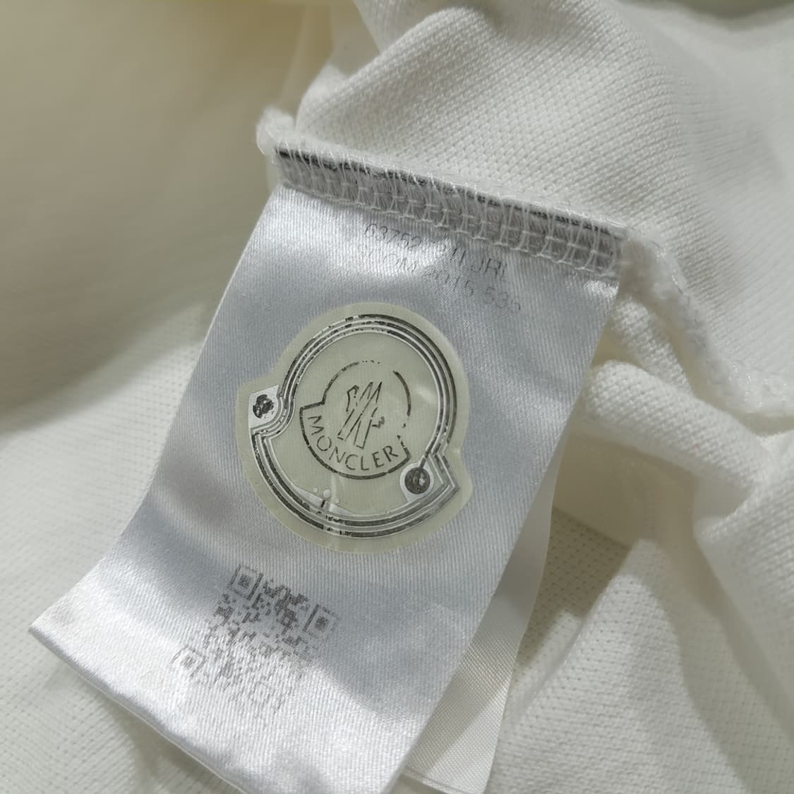 CK052 M 몽클레어 트리콜로르 화이트 반팔 폴로 티셔츠 상품이미지6