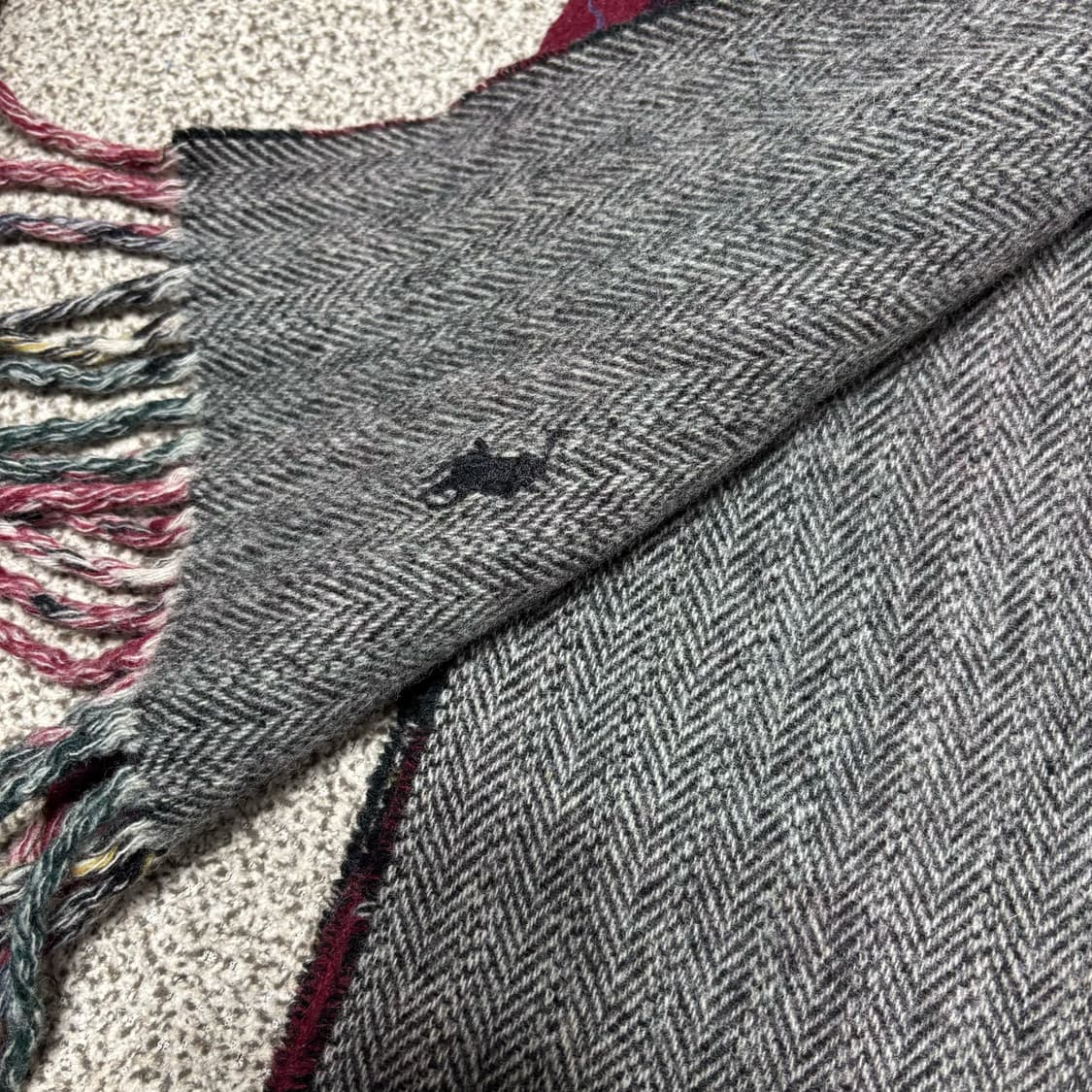 [택포,램스울80] 폴로 랄프로렌 투웨이 이태리 머플러 목도리 [A+] 상품이미지2