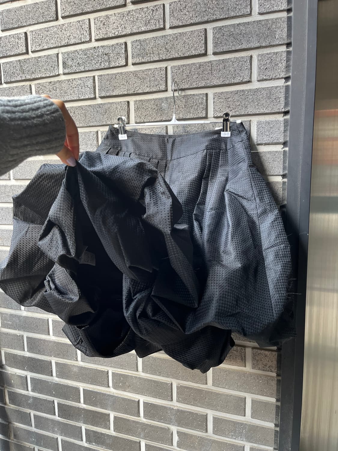 rene 벌룬 스커트 블랙 상품이미지2