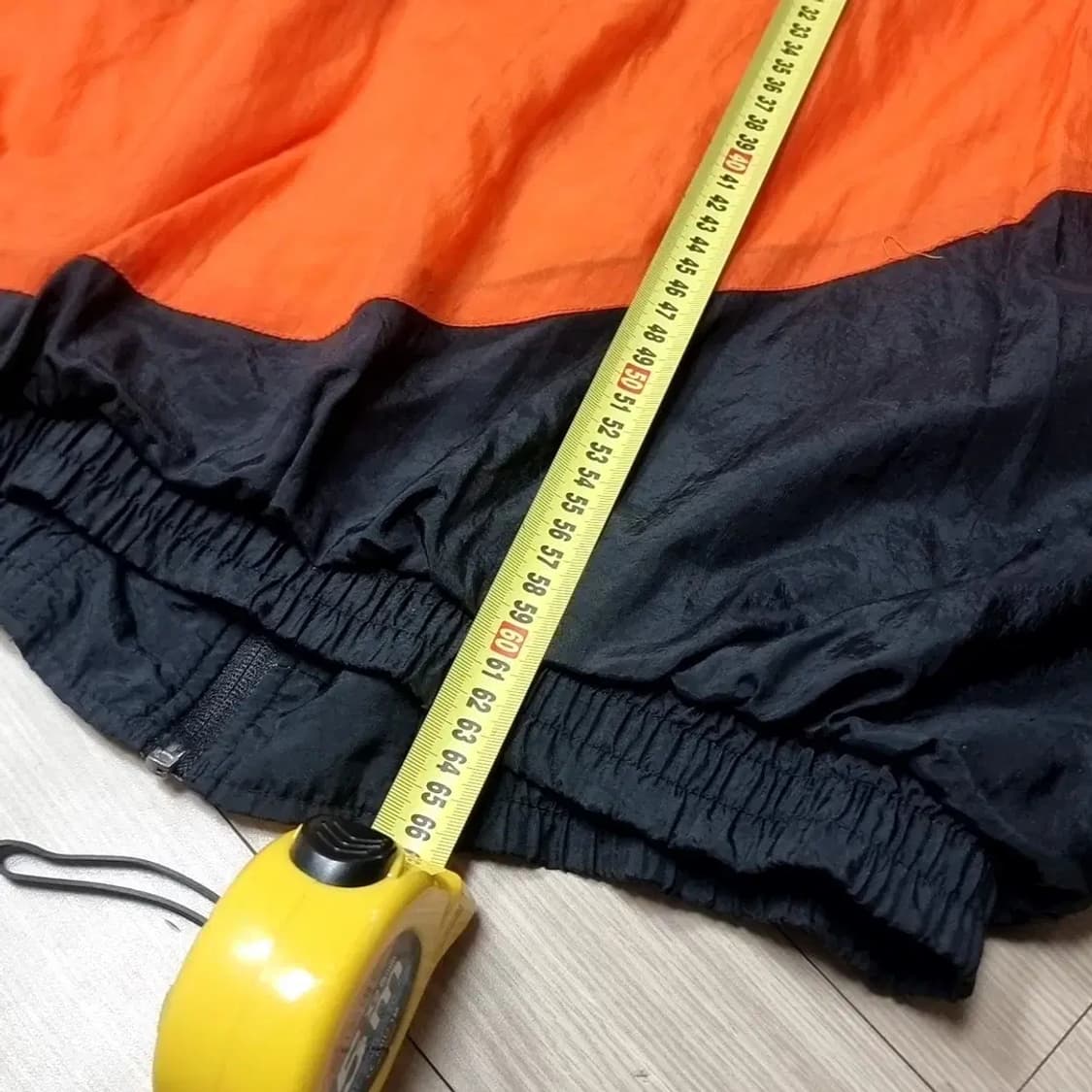 미제 올드스쿨 USA 메이드 80s 나이키 블랙 오렌지 웜업(100) 상품이미지6