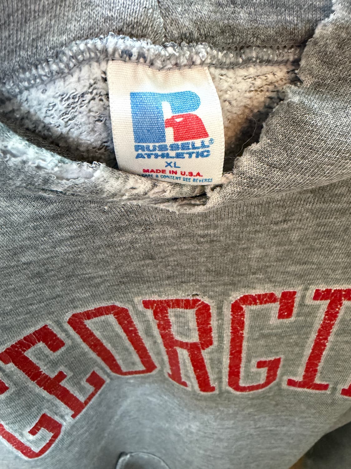 러셀 빈티지 조지아 후디 상품이미지5