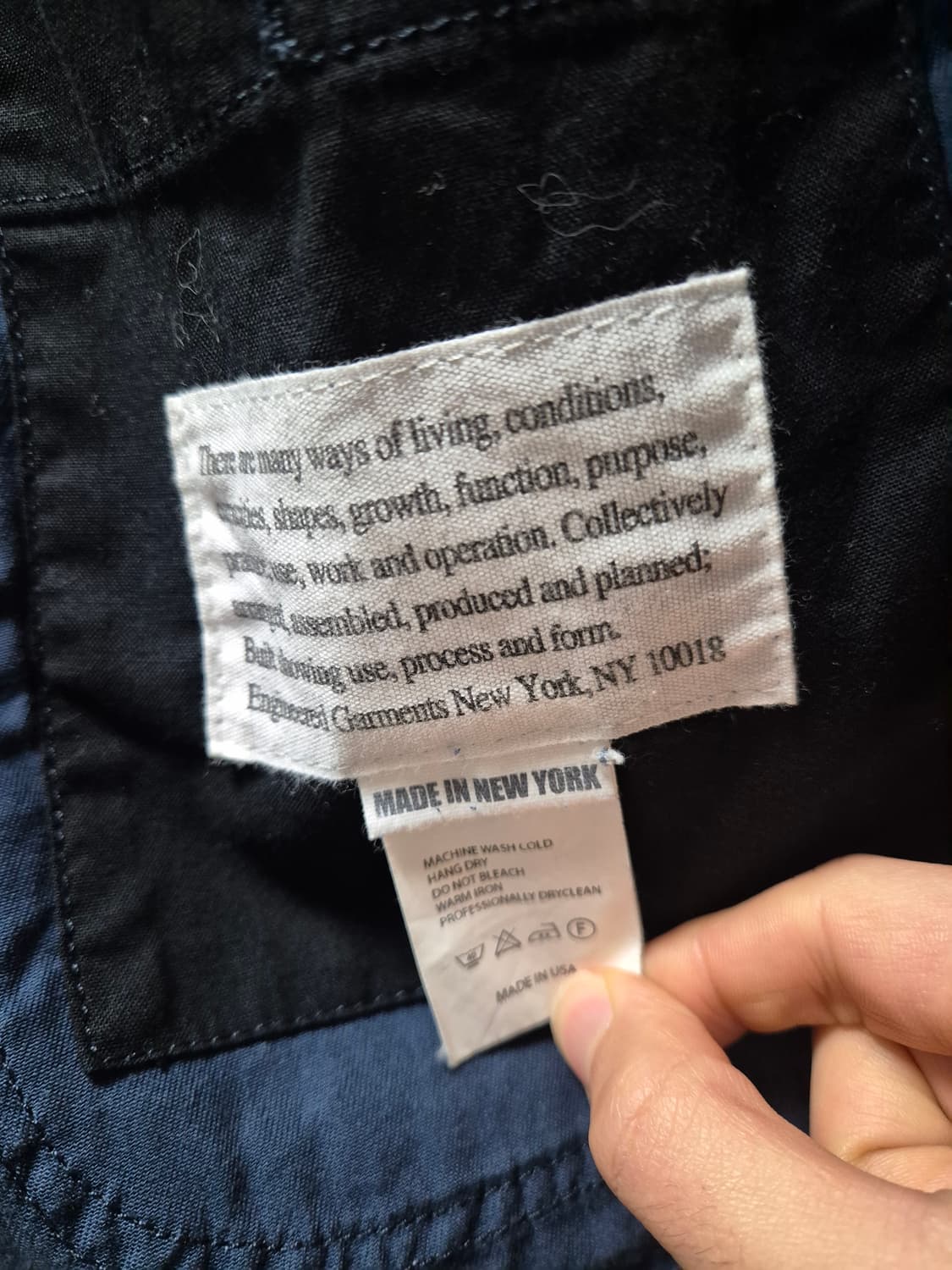 엔지니어드 가먼츠 베드포드 자켓 네이비 xs 상품이미지3