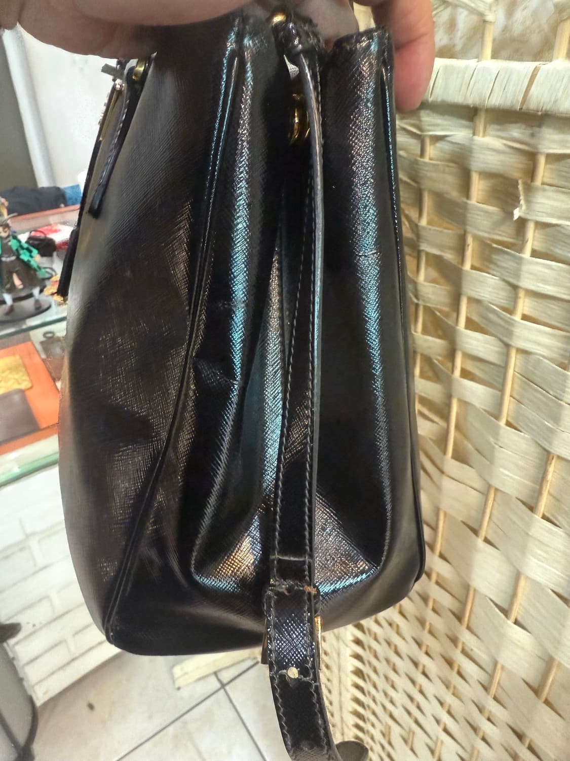 정품 프라다 사피아노 2way백 팝니다 상품이미지3