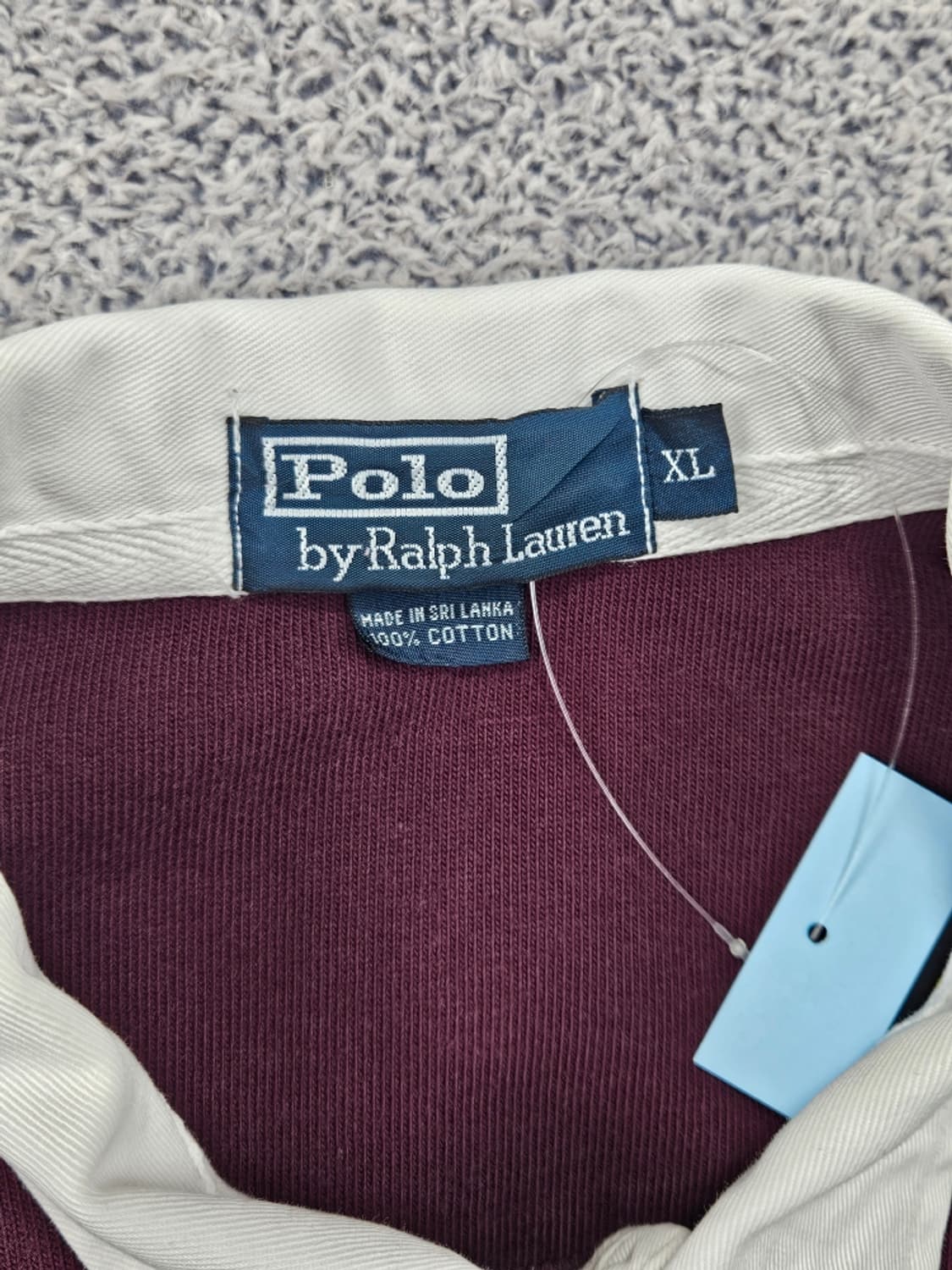 폴로랄프로렌 체스트 스트라이프 럭비 티셔츠 ( XL ) / 11766  상품이미지8