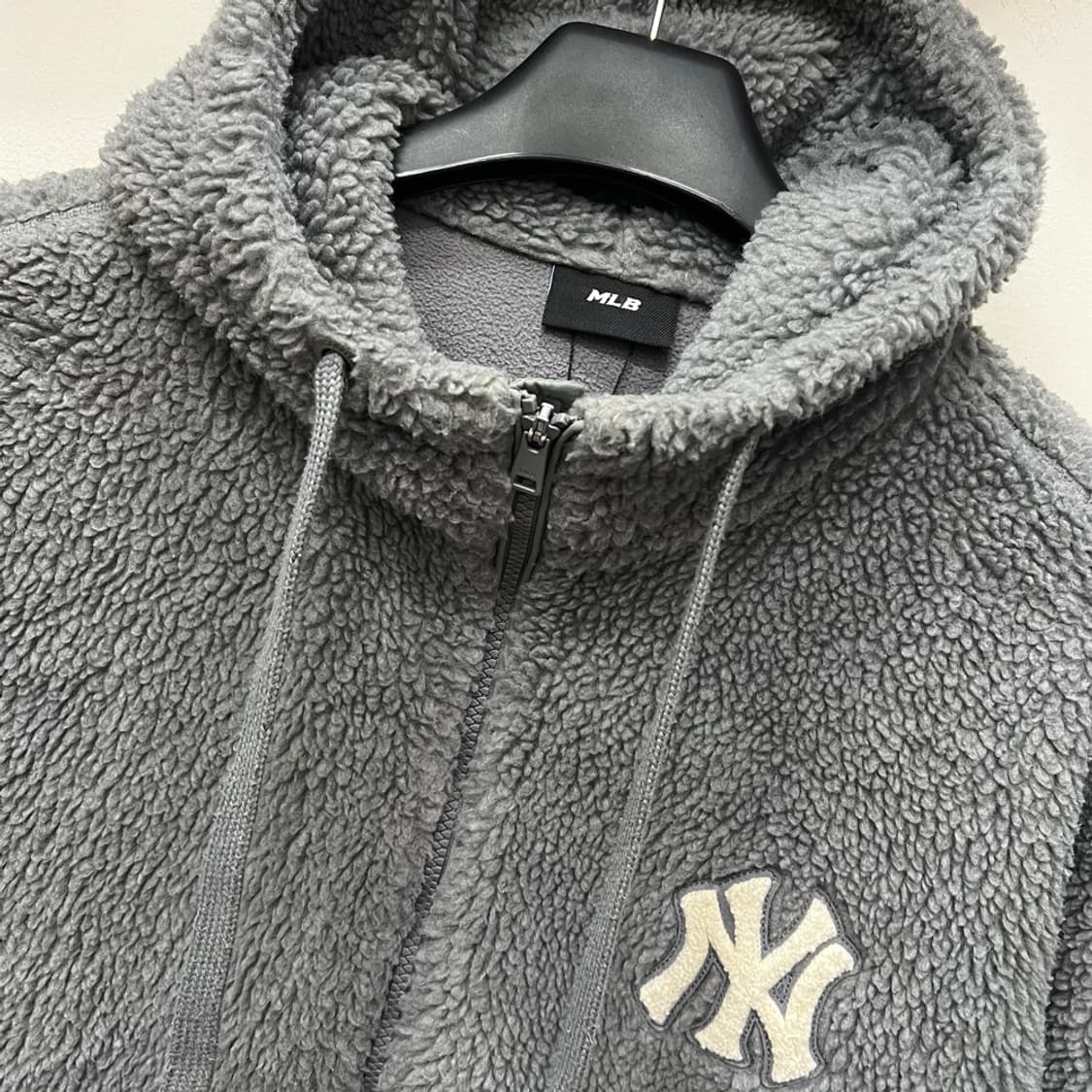 MLB 엠엘비 베이직 뉴욕 양키스 후리스 점퍼 L 상품이미지3