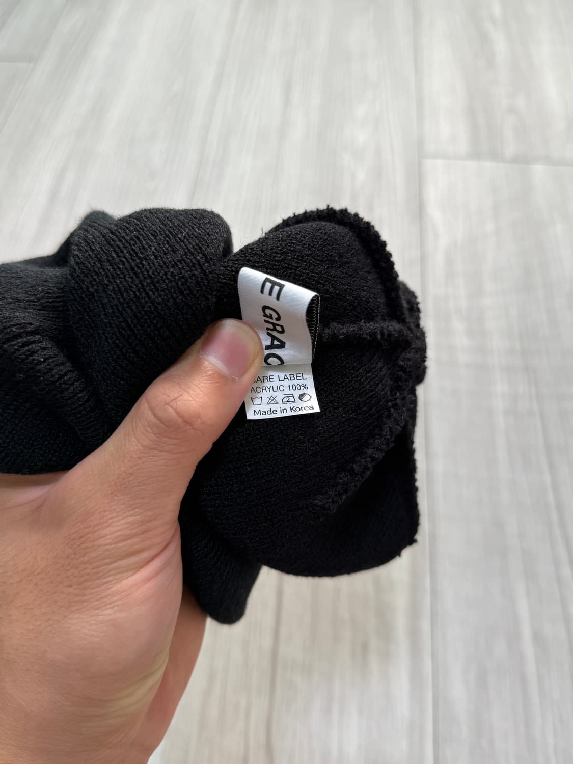 [OS] 쿠드그라스 비니 블랙 블루 상품이미지2