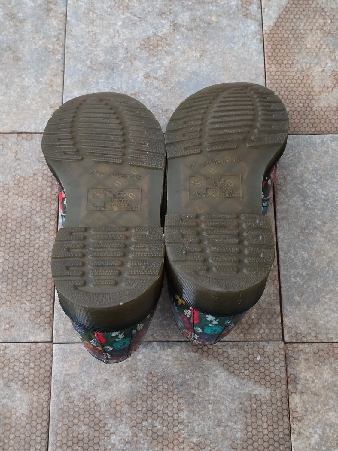 (230)닥터마틴 1461 플라워 3홀 구두 상품이미지7