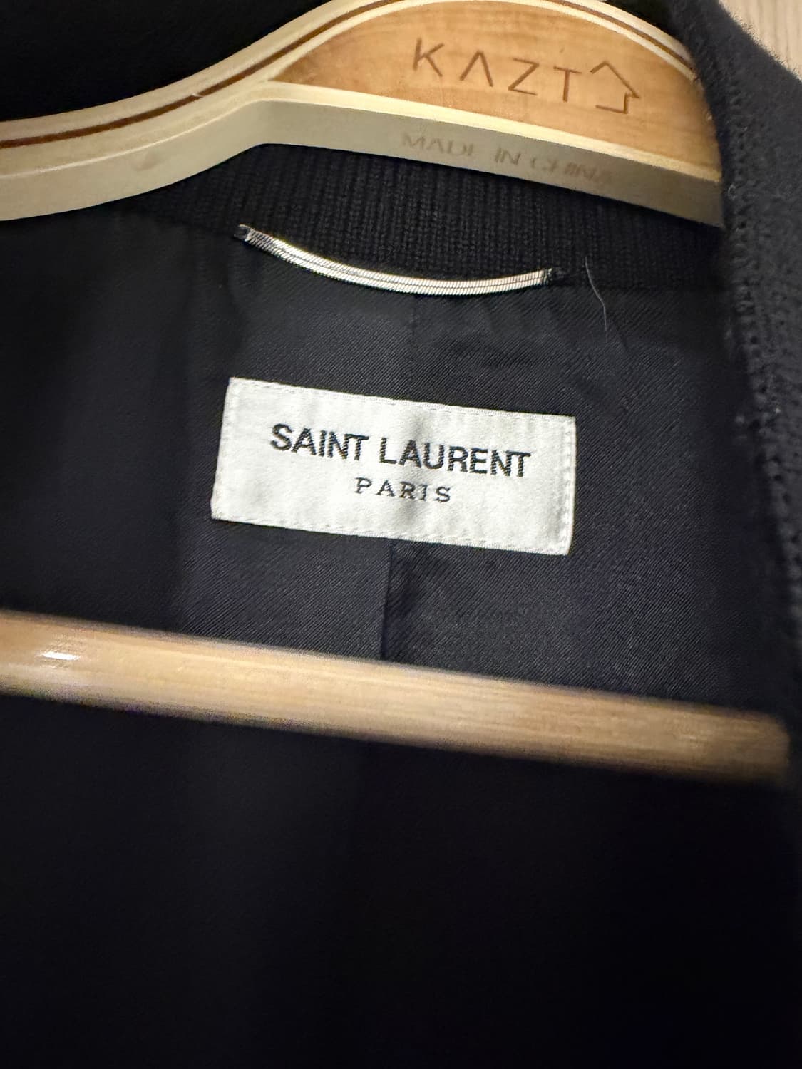 🖤 Saint Laurent Paris 테디 바시티 자켓 상품이미지2