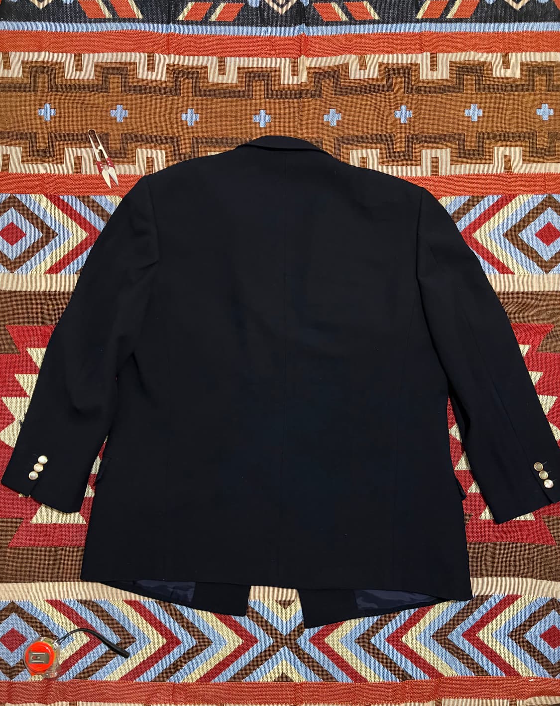 100-105) 랑방 네이비 금장 더블 브레스티드 자켓 상품이미지10