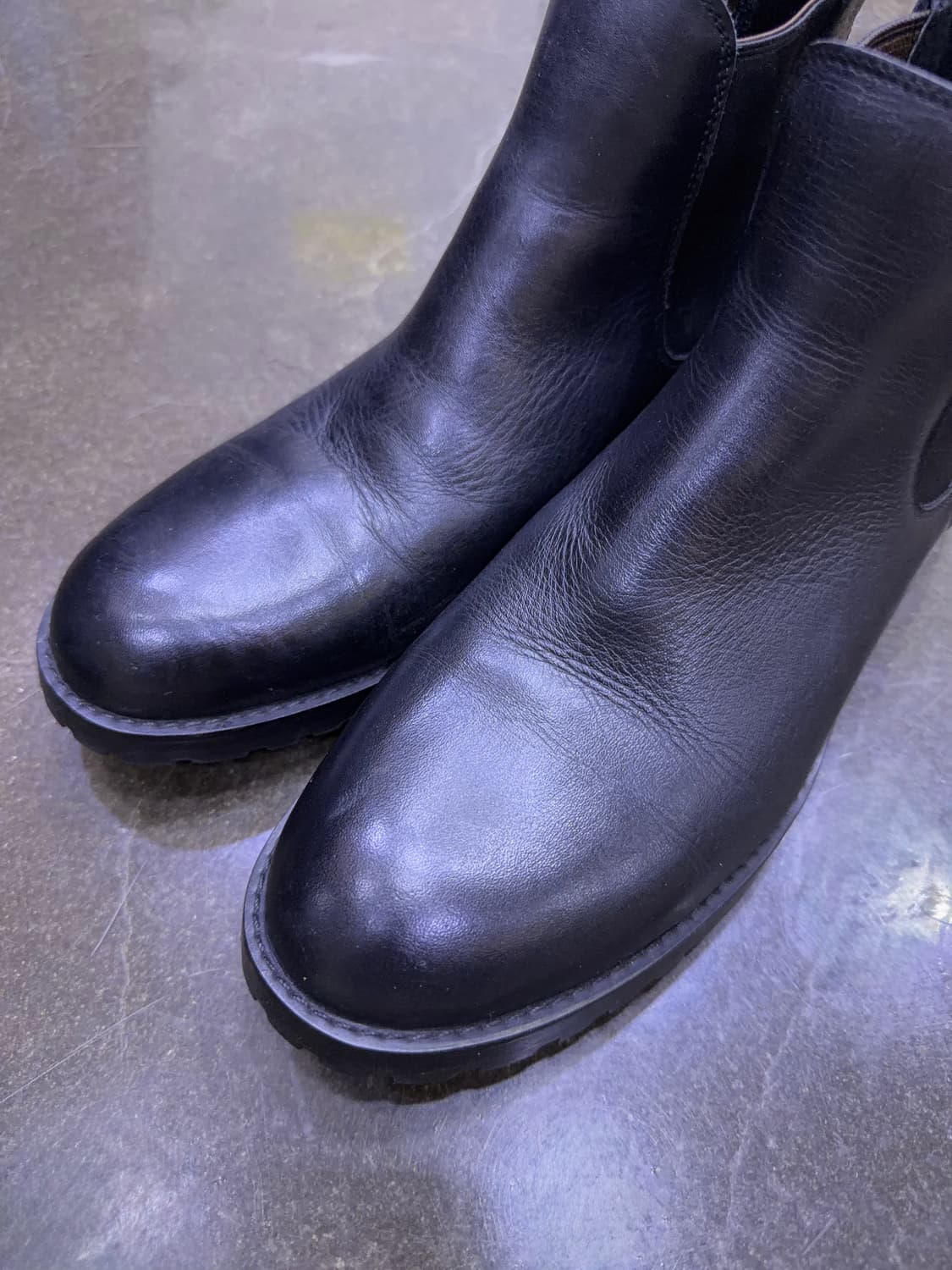 카미난도 x 쉽스 심플 첼시부츠 블랙 260 상품이미지3