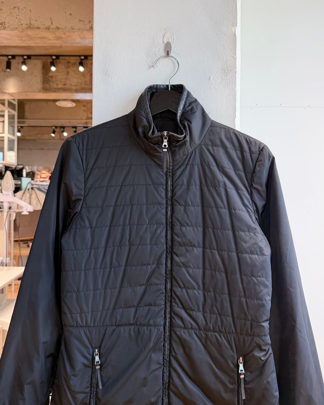 프라다 블랙 나일론 자켓  상품이미지3