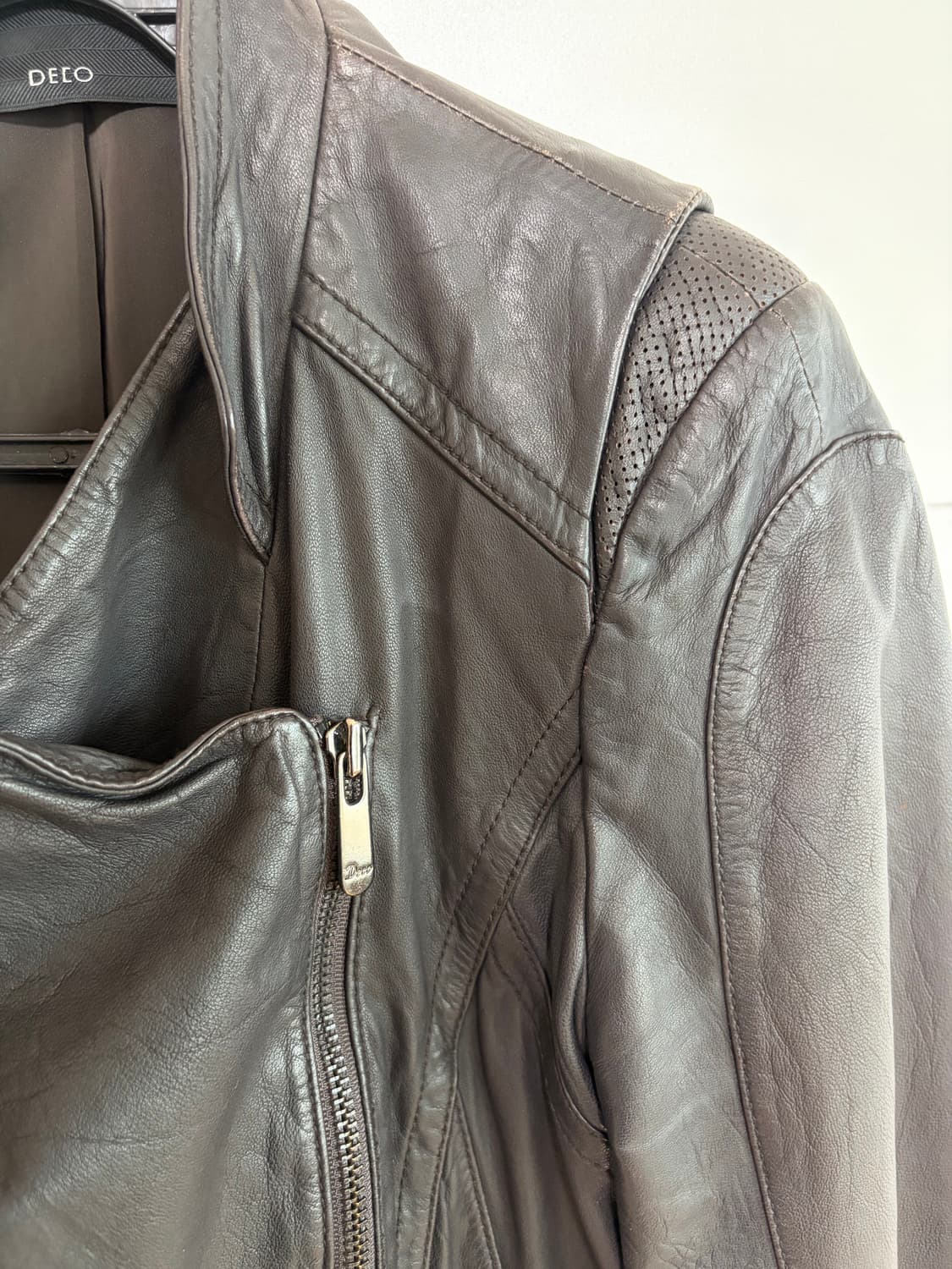 (W) Vintage leather jacket 상품이미지4