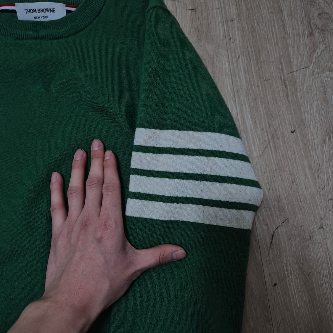 톰브라운 뉴욕 여성 시그니처 4라인 니트 (2) 상품이미지4