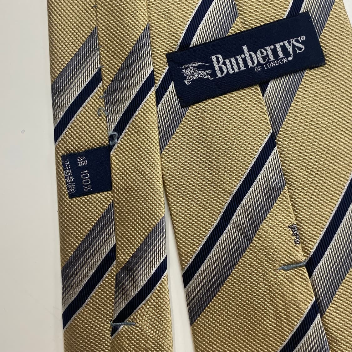 버버리 심플로고 명품 정품 넥타이 (Burberry) 상품이미지5