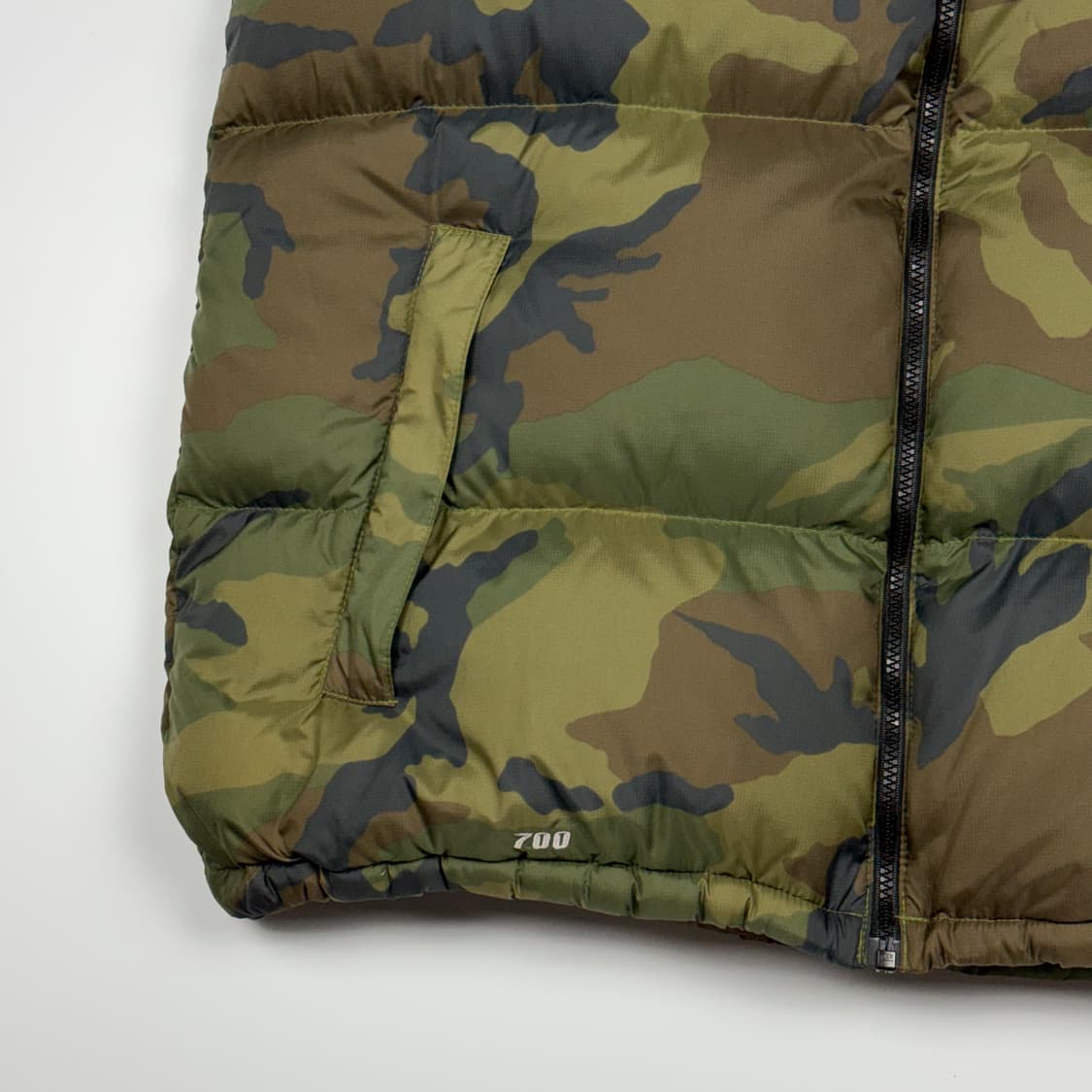 (110) 노스페이스 재팬 카모 눕시 패딩 베스트 상품이미지4
