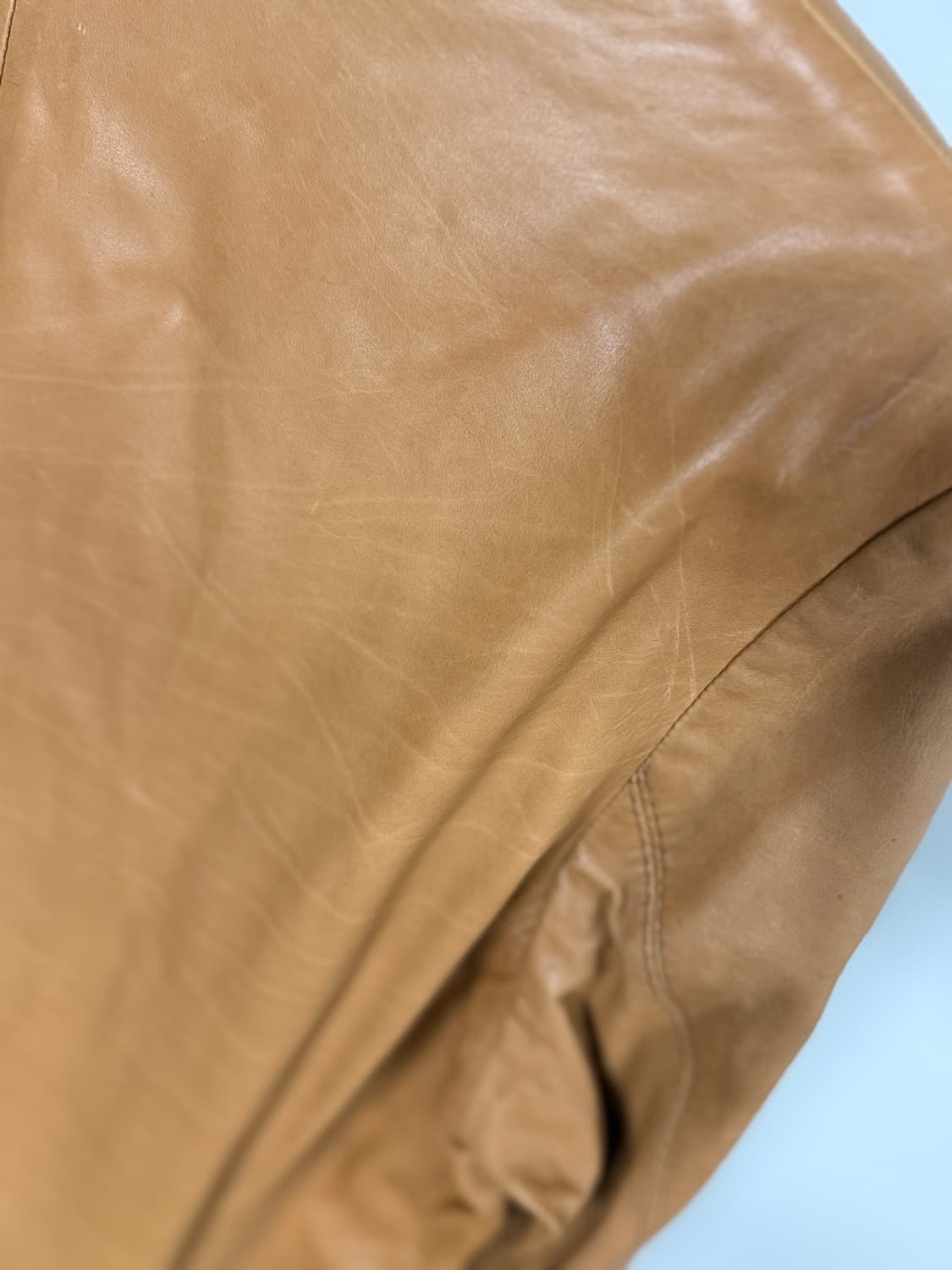 90s 휴고보스 레더 블레이저 상품이미지6