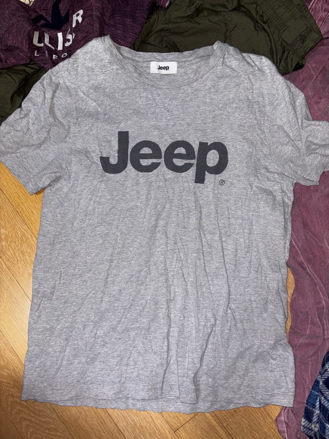 지프 그레이 반팔티 상품이미지1