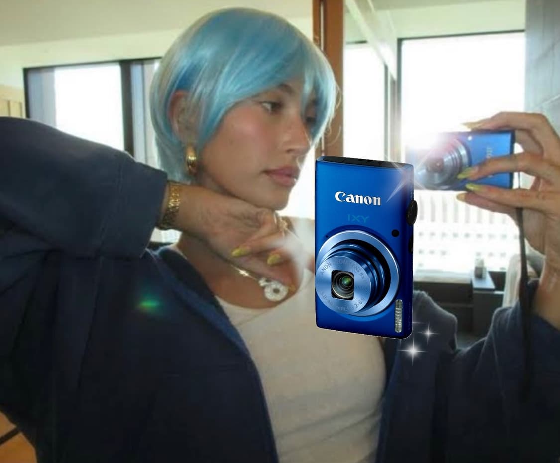 (민트급/헤일리 비버 하음 디카) 캐논 ixus132 ixy90f 블루 상품이미지1