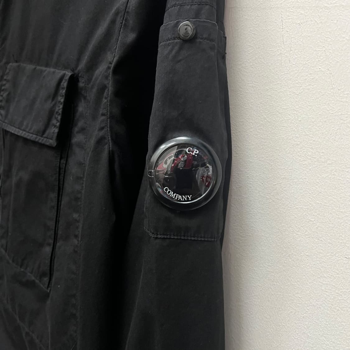 CP컴퍼니 폴드 포켓 렌즈 와펜 셔츠 자켓 M 상품이미지4