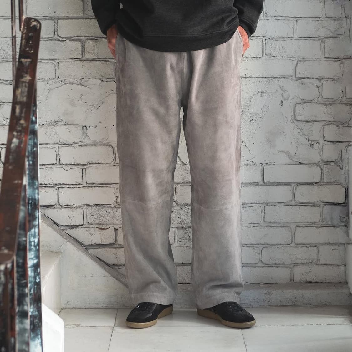 헤릴 herill 램스웨이드 팬츠 그레이 2 상품이미지5