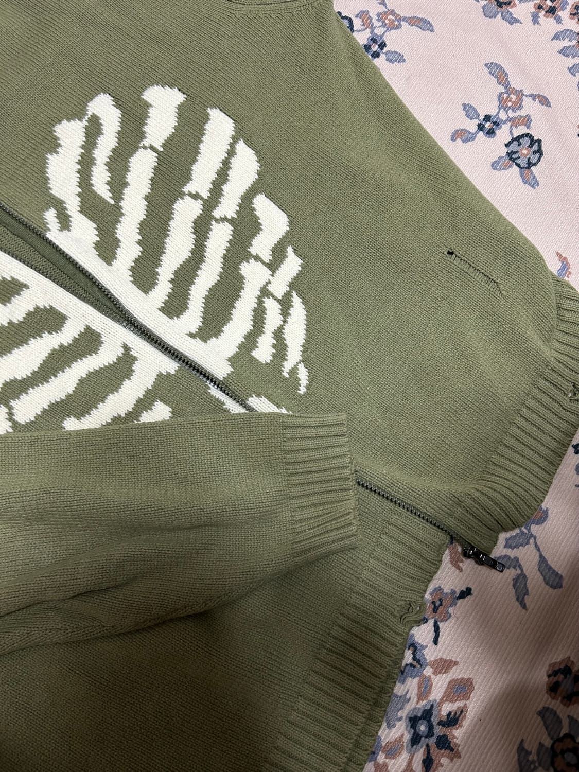 XTK037 보운 니트 집업 상품이미지3